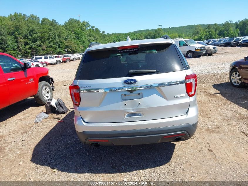 2017 Ford Explorer VIN: 1FM5K7BHXHGA89764 Lot: 39601157