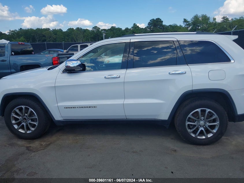 2014 Jeep Grand Cherokee Limited VIN: 1C4RJEBG2EC423826 Lot: 39601161