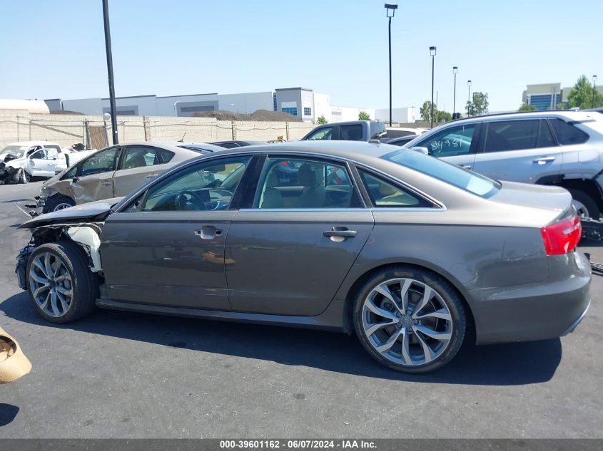 2014 AUDI A6 3.0T PREMIUM PLUS - WAUHGAFC7EN073816