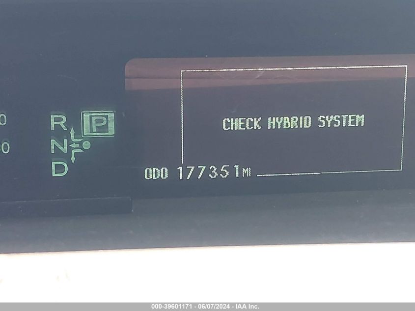 2010 Toyota Prius Ii VIN: JTDKN3DU9A0108370 Lot: 39601171