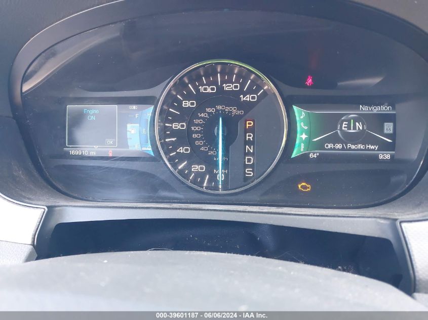 2013 Ford Edge Sel VIN: 2FMDK4JC0DBC46106 Lot: 39601187