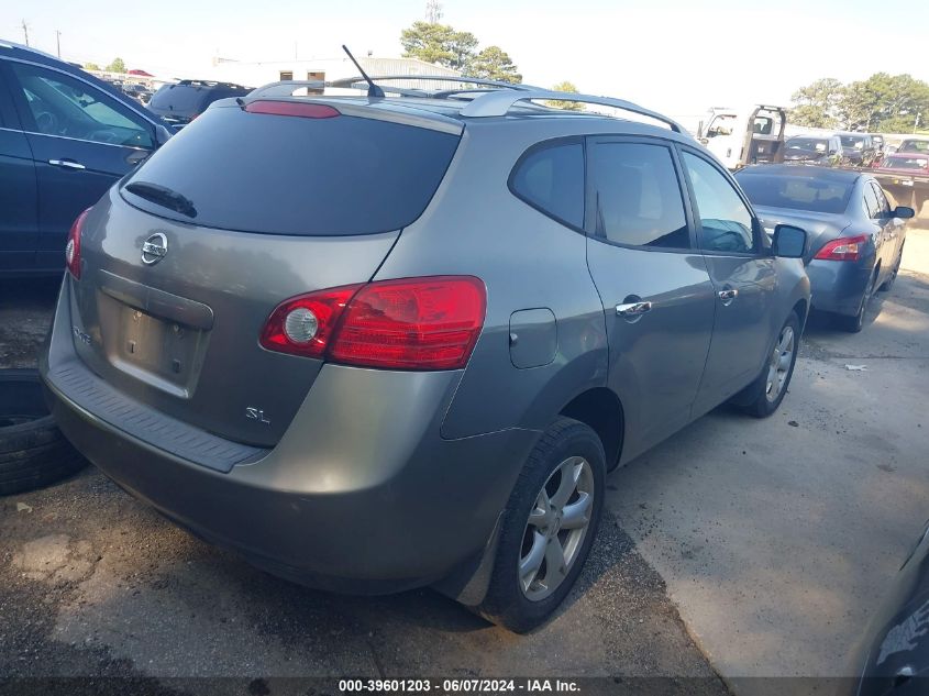 2010 Nissan Rogue Sl VIN: JN8AS5MT3AW505291 Lot: 39601203