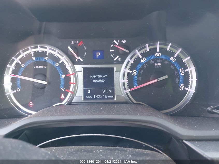 2016 Toyota 4Runner VIN: JTEBU5JR4G5318011 Lot: 39601204