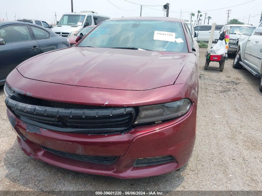 2018 Dodge Charger Sxt Plus VIN: 2C3CDXHG2JH156781 Lot: 39601220