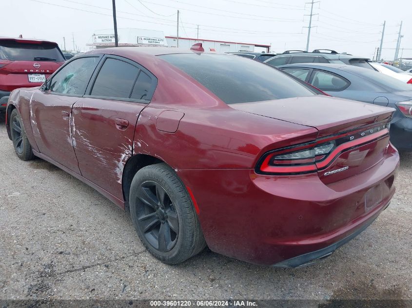 2018 Dodge Charger Sxt Plus VIN: 2C3CDXHG2JH156781 Lot: 39601220