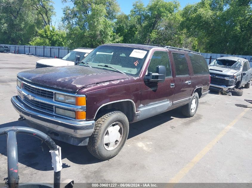 1997 Chevrolet Suburban K1500 VIN: 3GNFK16RXVG165533 Lot: 39601227