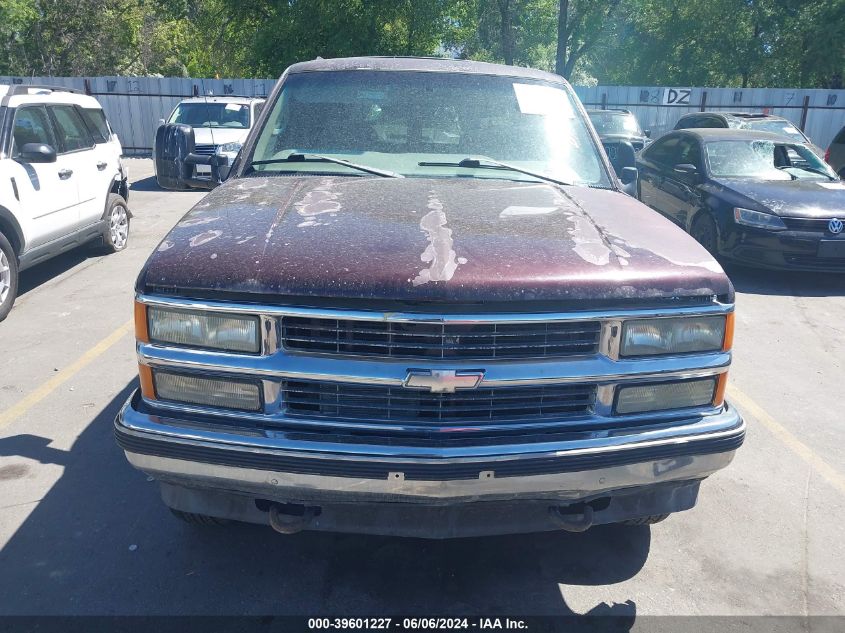 1997 Chevrolet Suburban K1500 VIN: 3GNFK16RXVG165533 Lot: 39601227