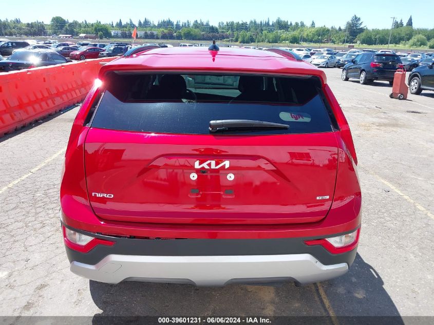 2024 Kia Niro Lx VIN: KNDCP3LEXR5130577 Lot: 39601231