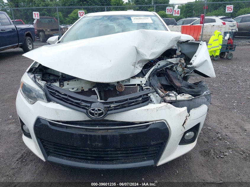 2016 Toyota Corolla S Plus VIN: 2T1BURHE4GC725151 Lot: 39601235