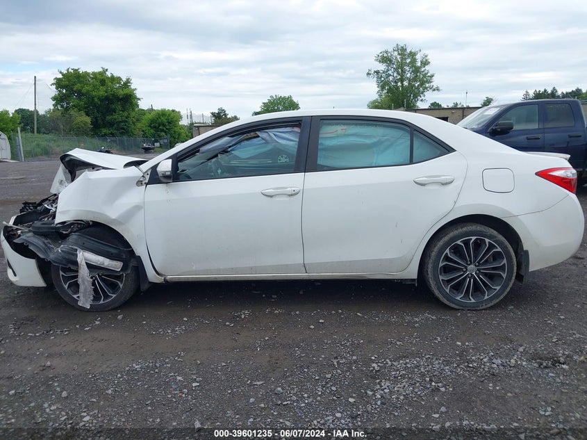 2016 Toyota Corolla S Plus VIN: 2T1BURHE4GC725151 Lot: 39601235