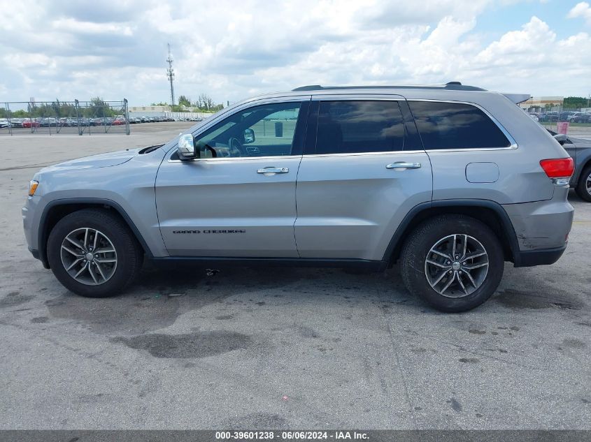 2018 Jeep Grand Cherokee Limited 4X2 VIN: 1C4RJEBG9JC404149 Lot: 39601238