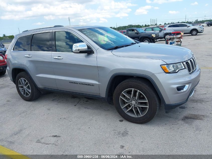 2018 Jeep Grand Cherokee Limited 4X2 VIN: 1C4RJEBG9JC404149 Lot: 39601238