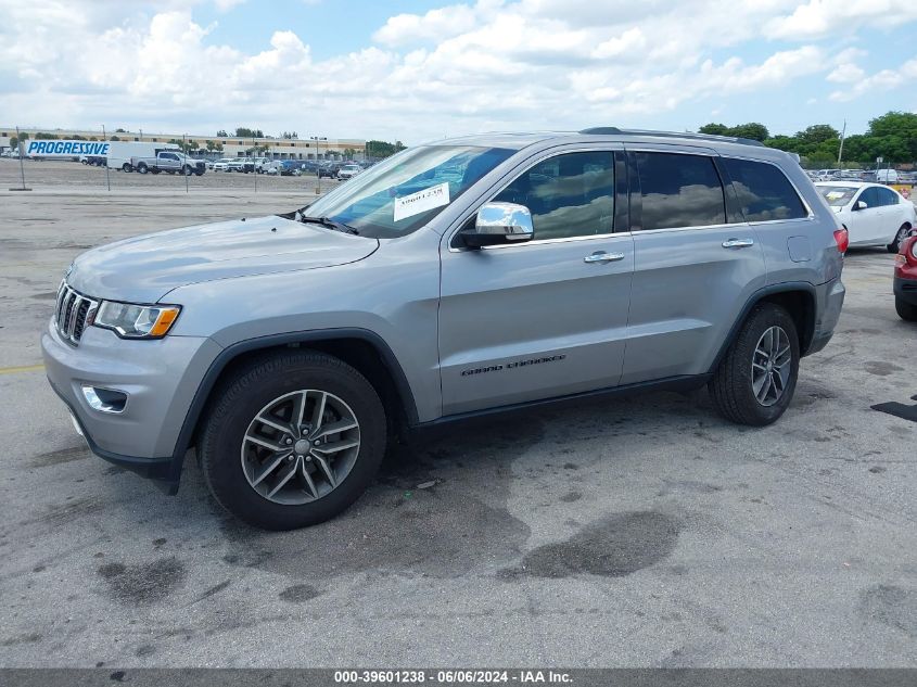 2018 Jeep Grand Cherokee Limited 4X2 VIN: 1C4RJEBG9JC404149 Lot: 39601238