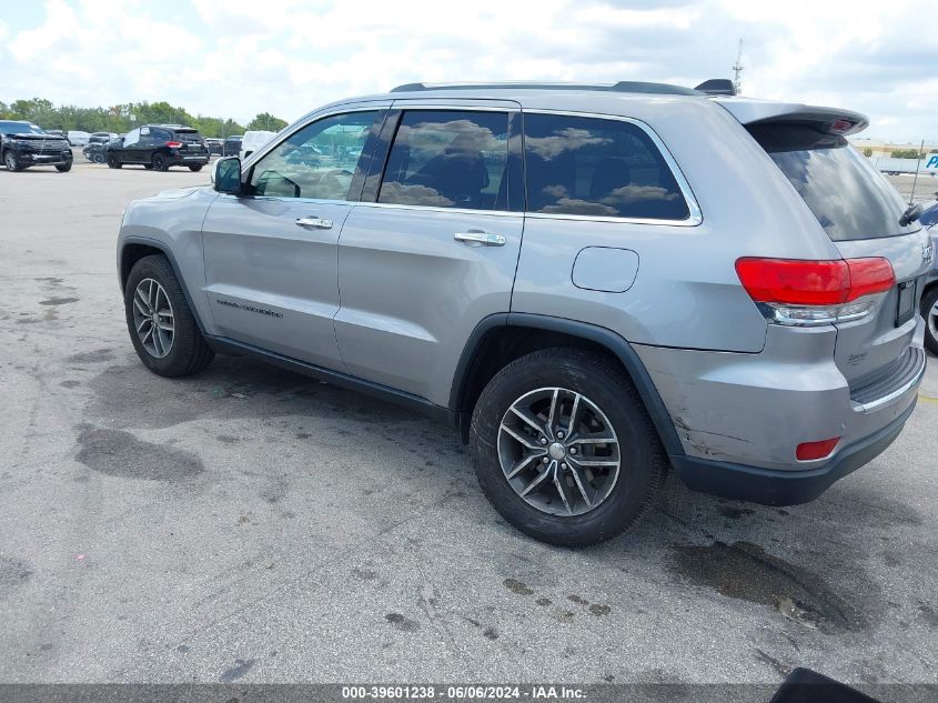 2018 Jeep Grand Cherokee Limited 4X2 VIN: 1C4RJEBG9JC404149 Lot: 39601238