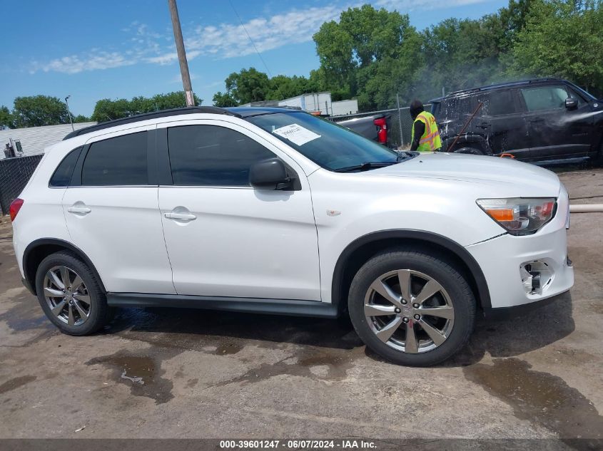 2013 Mitsubishi Outlander Sport Le VIN: 4A4AP5AU4DE020798 Lot: 39601247