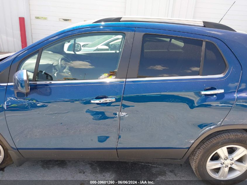 2019 Chevrolet Trax Lt VIN: 3GNCJLSB7KL374841 Lot: 39601260