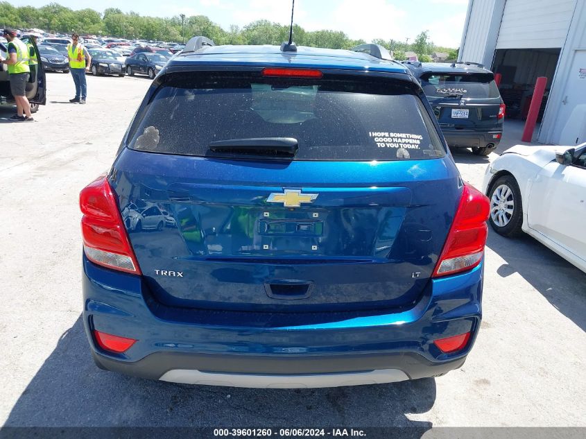 2019 Chevrolet Trax Lt VIN: 3GNCJLSB7KL374841 Lot: 39601260
