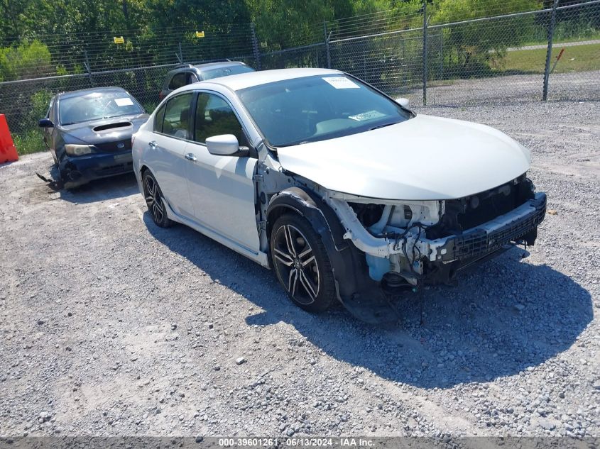 1HGCR2F58HA106611 2017 HONDA ACCORD - Image 1