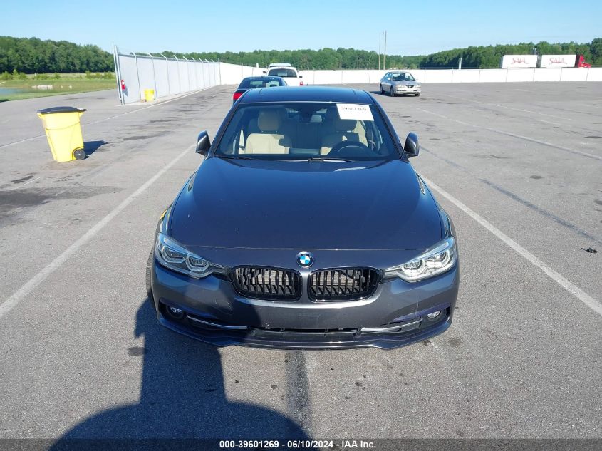 2017 BMW 330I xDrive VIN: WBA8D9G5XHNU60128 Lot: 39601269