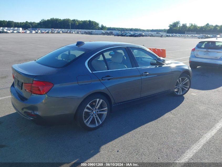 2017 BMW 330I xDrive VIN: WBA8D9G5XHNU60128 Lot: 39601269