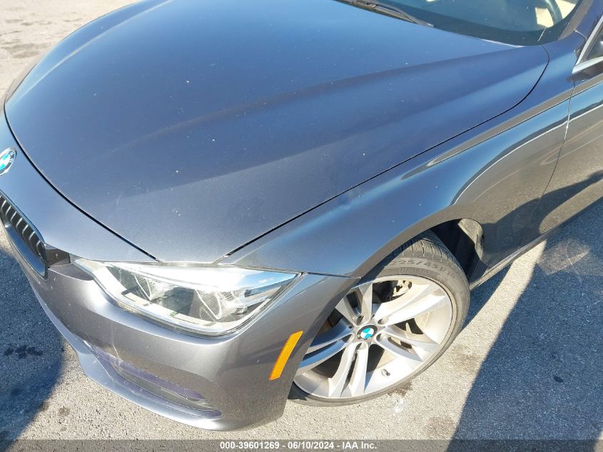2017 BMW 330I xDrive VIN: WBA8D9G5XHNU60128 Lot: 39601269