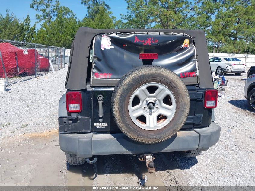 2015 Jeep Wrangler Sport VIN: 1C4AJWAG8FL681595 Lot: 39601278