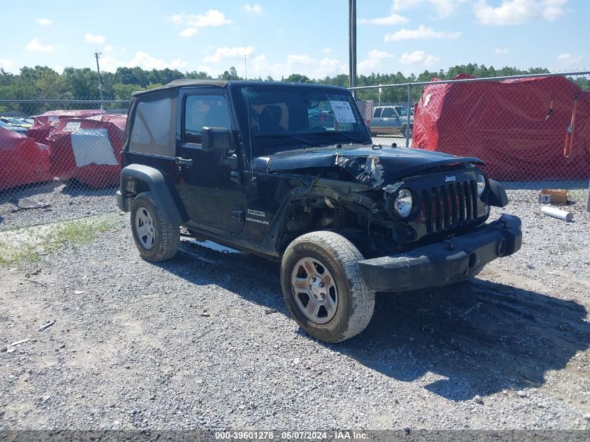 2015 Jeep Wrangler Sport VIN: 1C4AJWAG8FL681595 Lot: 39601278