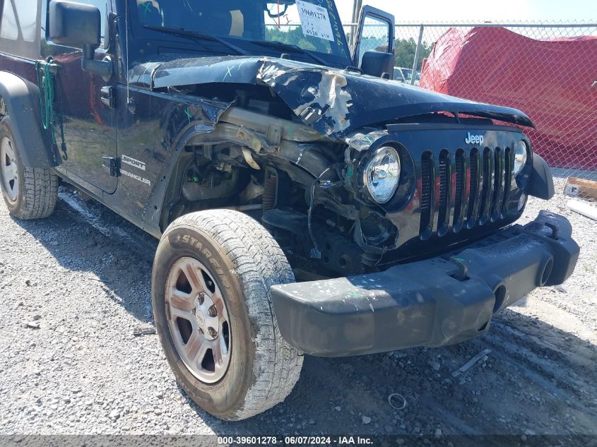 2015 Jeep Wrangler Sport VIN: 1C4AJWAG8FL681595 Lot: 39601278