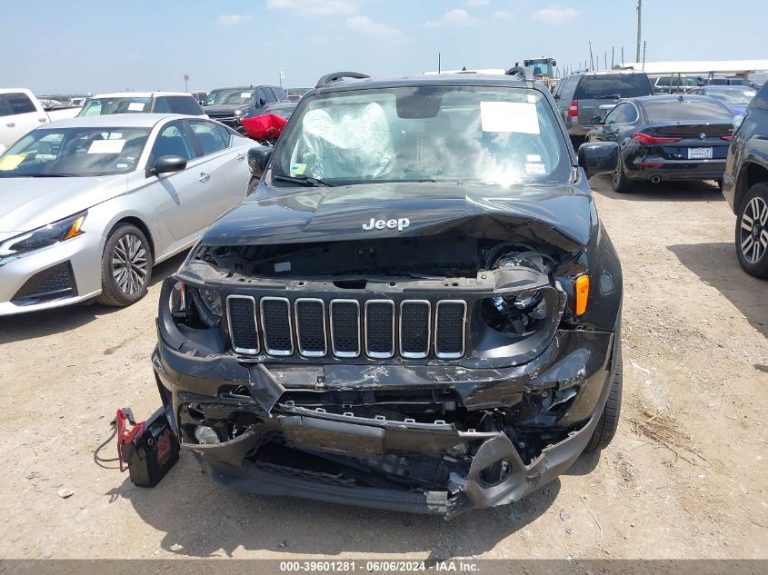 2019 Jeep Renegade Latitude Fwd VIN: ZACNJABBXKPK23941 Lot: 39601281