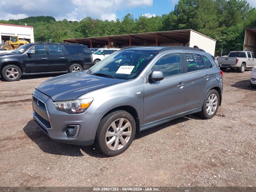 2013 Mitsubishi Outlander Sport Se VIN: 4A4AR4AU2DE004653 Lot: 39601283