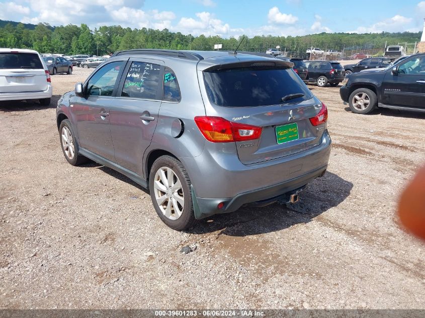 2013 Mitsubishi Outlander Sport Se VIN: 4A4AR4AU2DE004653 Lot: 39601283