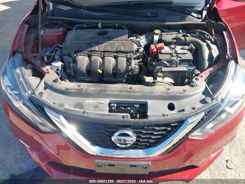 2018 Nissan Sentra Sl VIN: 3N1AB7AP2JY310549 Lot: 39601288