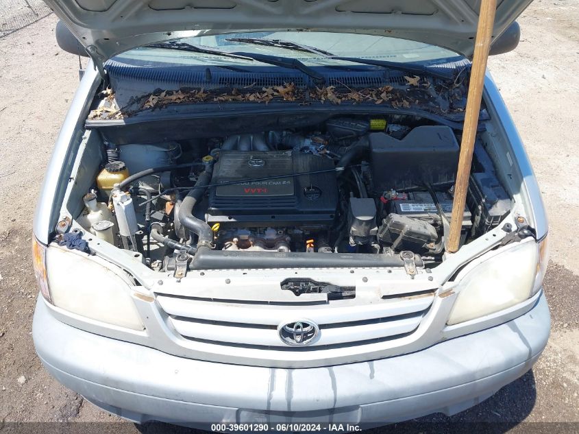 4T3ZF13C614351218 2001 Toyota Sienna Le