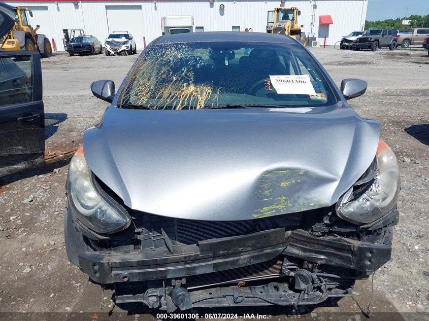 2013 Hyundai Elantra Gls VIN: KMHDH4AEXDU752374 Lot: 39601306