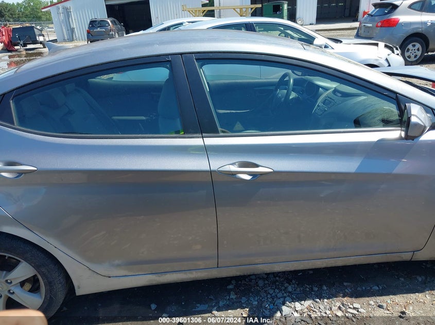 2013 Hyundai Elantra Gls VIN: KMHDH4AEXDU752374 Lot: 39601306