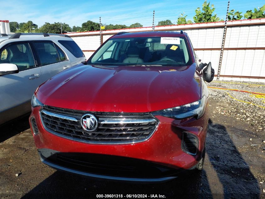 2022 BUICK ENVISION FWD ESSENCE - LRBFZNR4XND111074