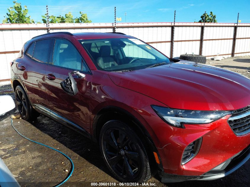 2022 BUICK ENVISION FWD ESSENCE - LRBFZNR4XND111074