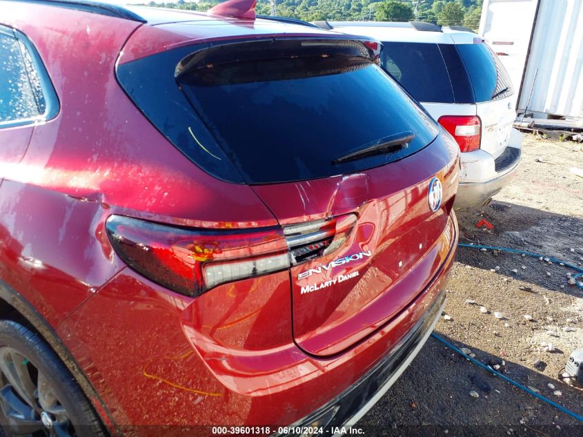 2022 BUICK ENVISION FWD ESSENCE - LRBFZNR4XND111074