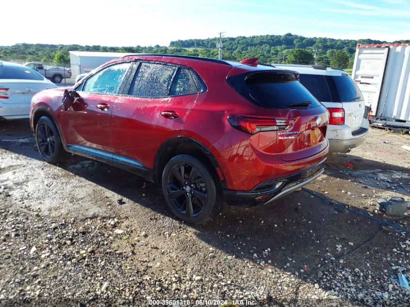 2022 Buick Envision Fwd Essence VIN: LRBFZNR4XND111074 Lot: 39601318