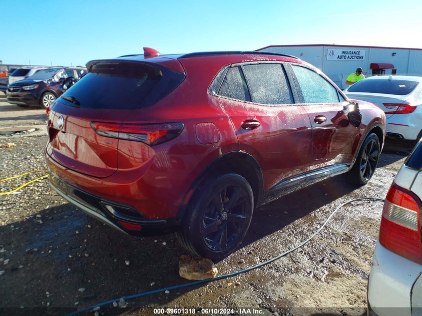 2022 BUICK ENVISION FWD ESSENCE - LRBFZNR4XND111074