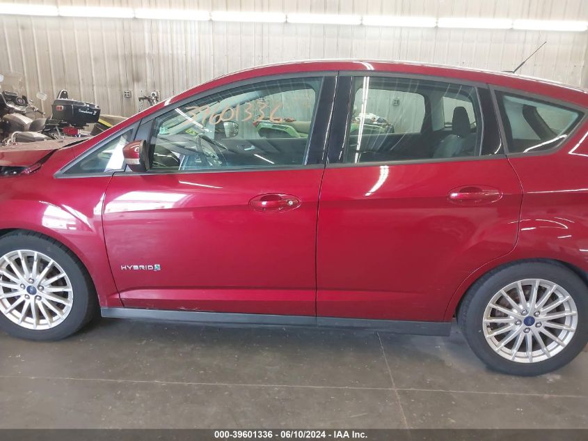 2013 Ford C-Max Hybrid Se VIN: 1FADP5AU0DL550952 Lot: 39601336