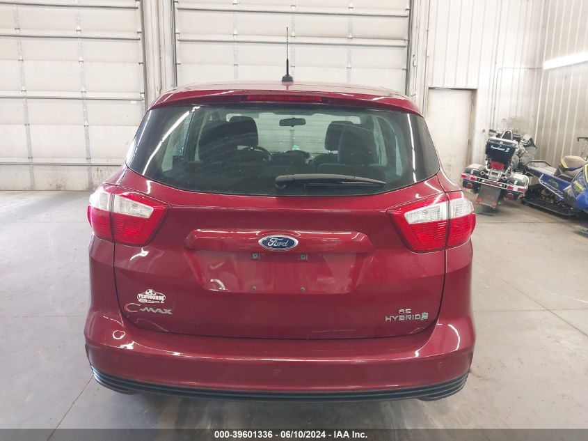 2013 Ford C-Max Hybrid Se VIN: 1FADP5AU0DL550952 Lot: 39601336