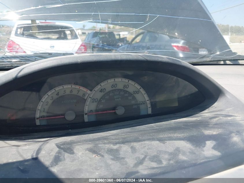 2008 Toyota Yaris VIN: JTDBT923X81276199 Lot: 39601360