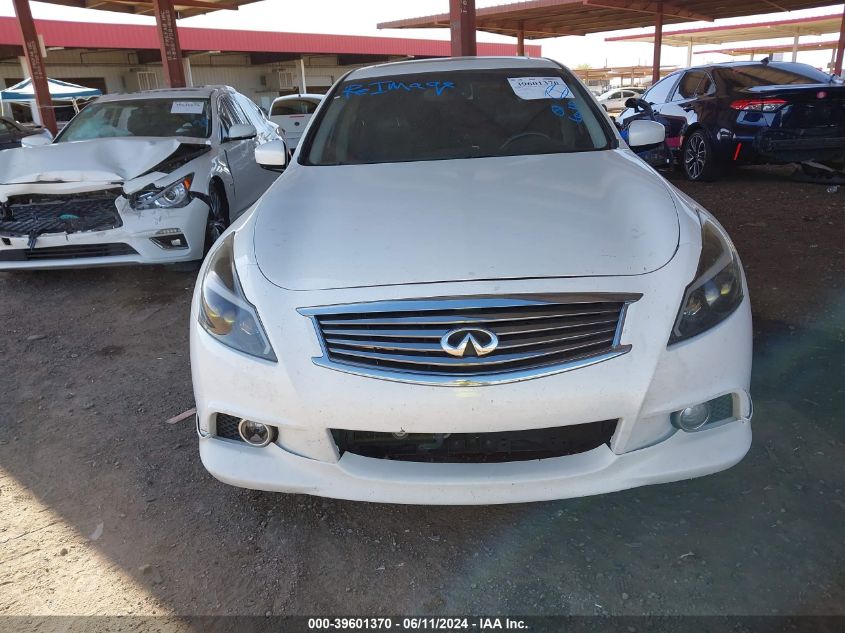 2012 Infiniti G37 Sport VIN: JN1CV6AP9CM620181 Lot: 39601370