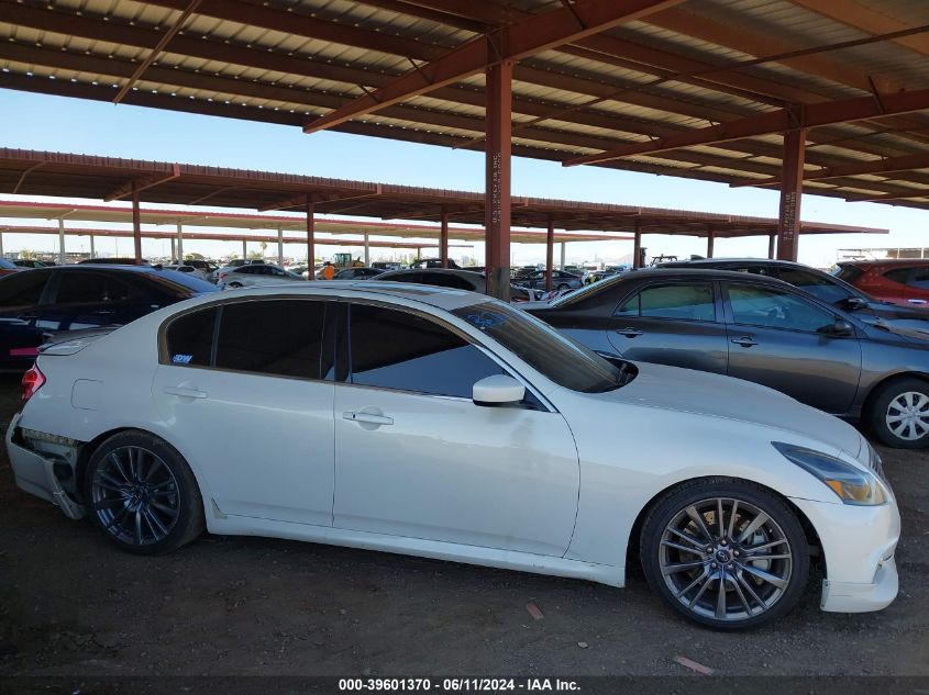 2012 Infiniti G37 Sport VIN: JN1CV6AP9CM620181 Lot: 39601370