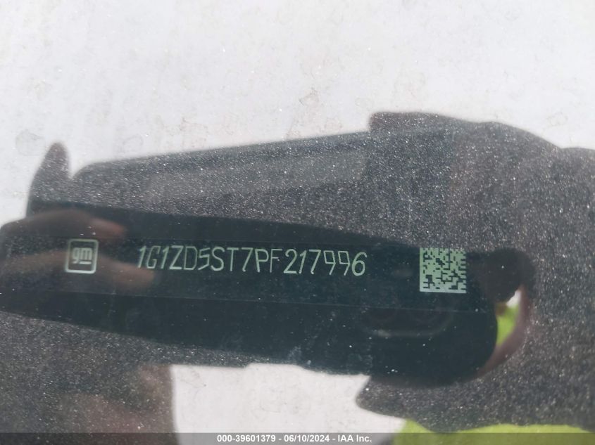 2023 CHEVROLET MALIBU FWD 1LT - 1G1ZD5ST7PF217996