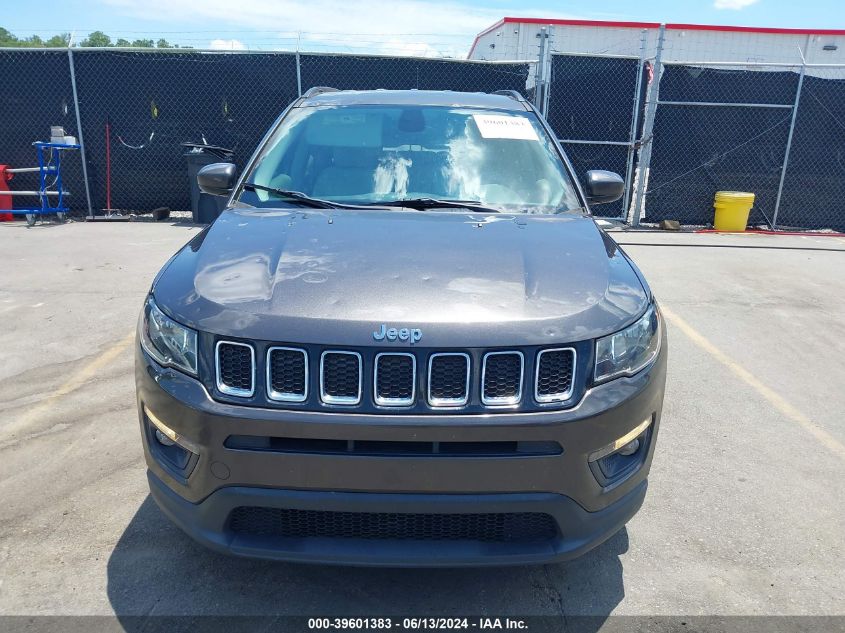 2017 Jeep New Compass Latitude Fwd VIN: 3C4NJCBB8HT643049 Lot: 39601383