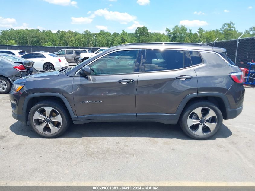 2017 Jeep New Compass Latitude Fwd VIN: 3C4NJCBB8HT643049 Lot: 39601383