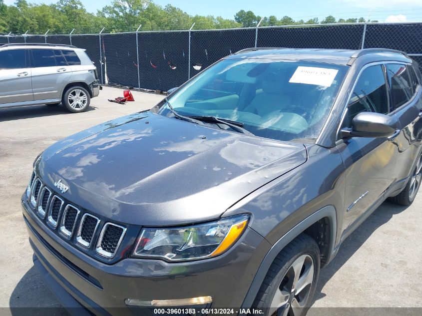2017 Jeep New Compass Latitude Fwd VIN: 3C4NJCBB8HT643049 Lot: 39601383