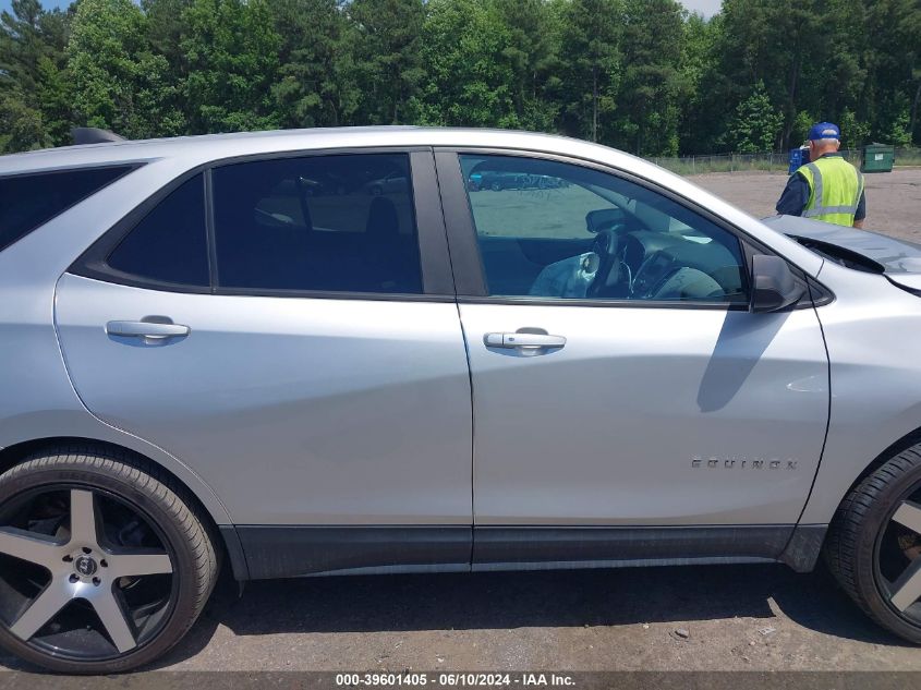 2020 Chevrolet Equinox Fwd Ls VIN: 3GNAXHEV5LS575346 Lot: 39601405